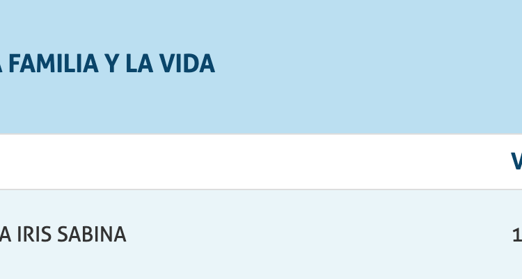 Granata votos elecciones 2019 santa fe